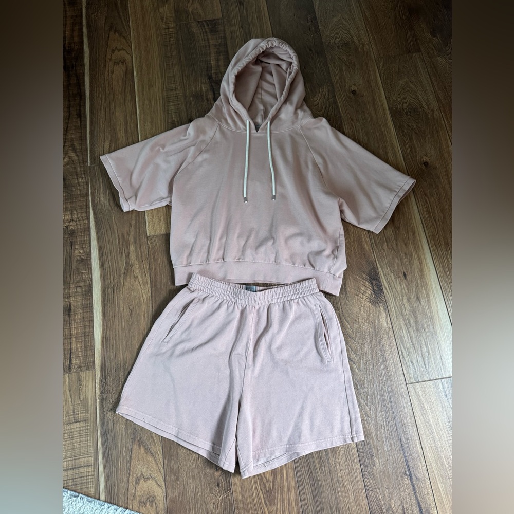 Gap Matching Sweats Set (top & shorts)
